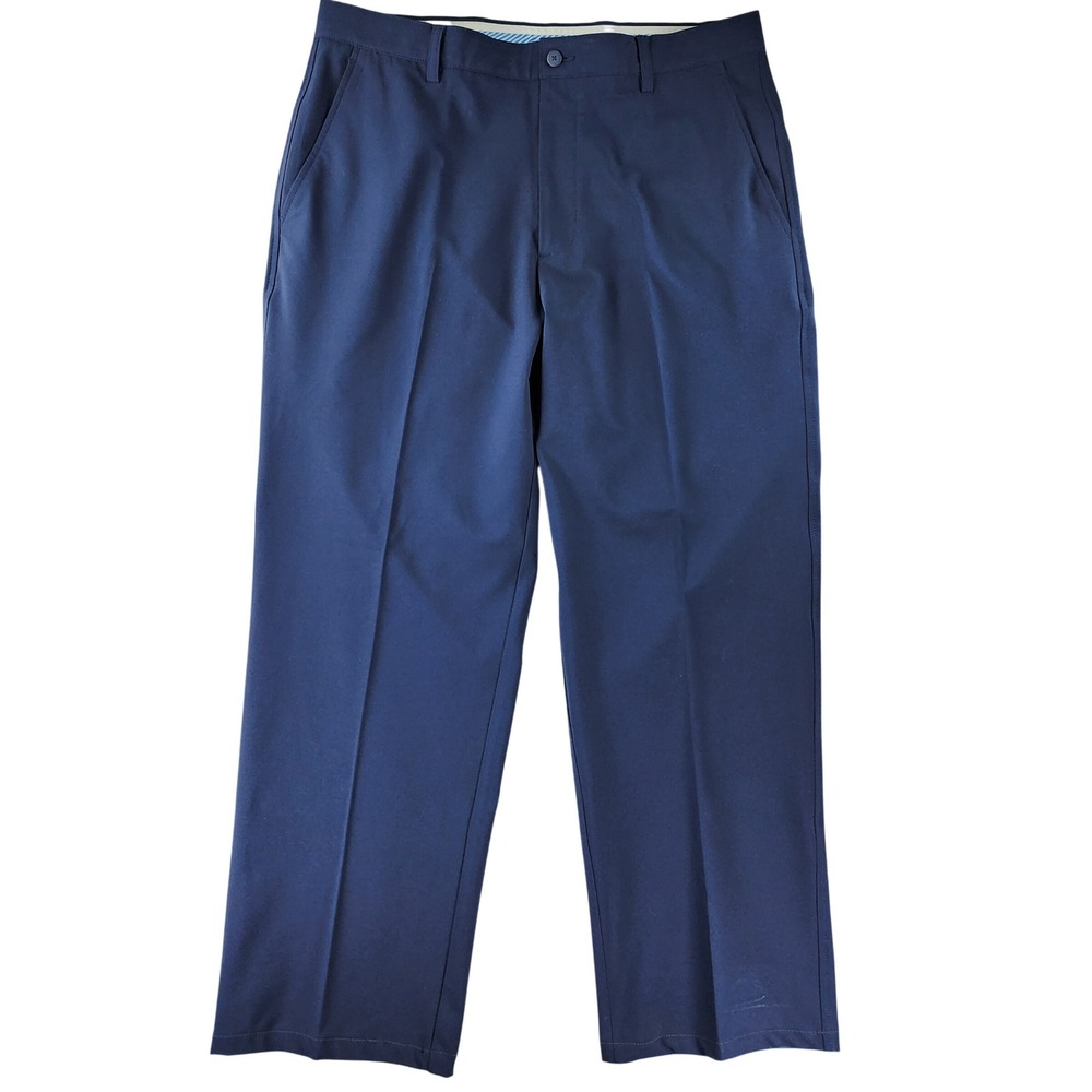 FootJoy Golf Pants Mens 36x34 Navy Blue Performance Chino Technical Fabric